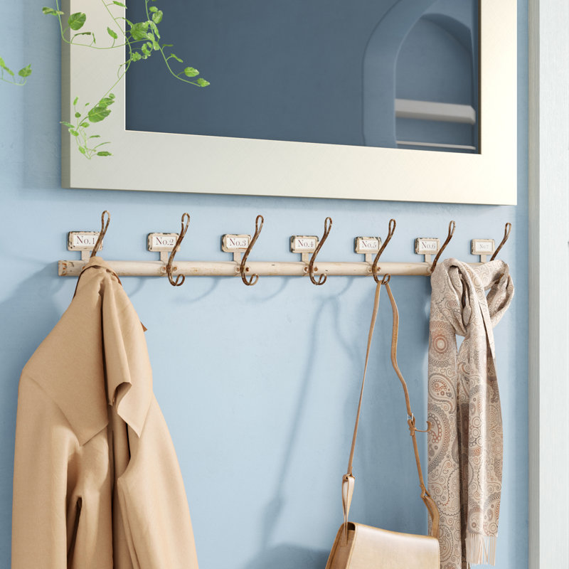 Birch Lane™ Rustic Numbered Coat Hooks & Reviews Wayfair
